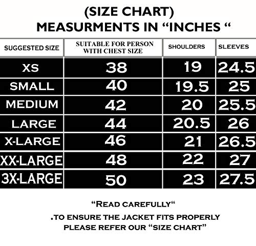 WWII RAF Aviator Sheepskin Leather Bomber Jacket (Brown, m)