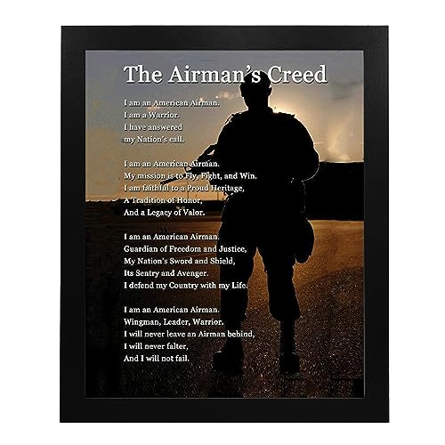 US Air Force Military Wall Art - Airman's Creed