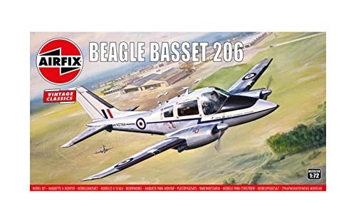 Airfix Beagle Basset 206-1:72 Aviation History Model