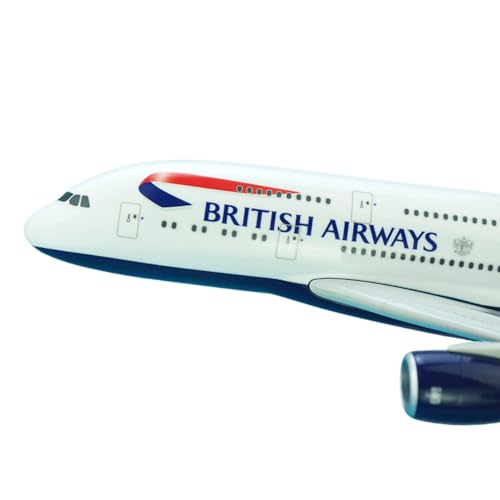British Airways Airbus A380-800 Model Plane, G-XLEL Registration