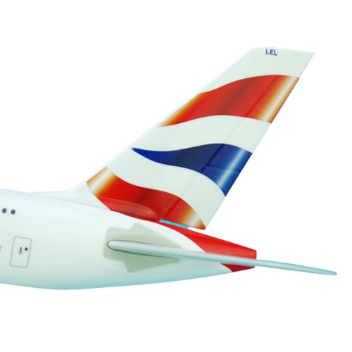 British Airways Airbus A380-800 Model Plane, G-XLEL Registration