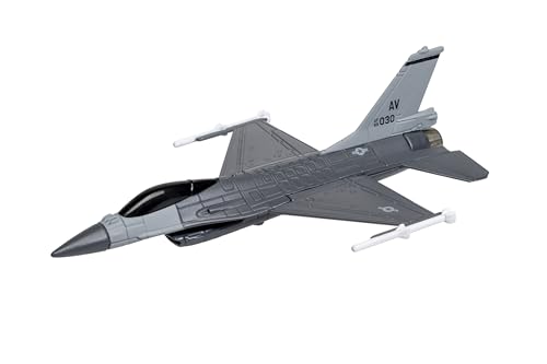 Corgi Flying Aces F-16 Falcon Gray, 17.78cm