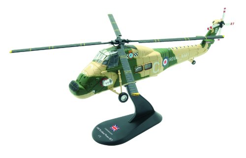 1:72 Diecast Westland Wessex HU5 Helicopter Model - Green
