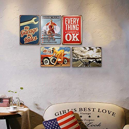 Aviation History Vintage Metal Sign: Inga Phonetic Alphabet