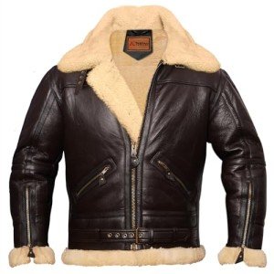TASFAH B3 Bomber Jacket with Aviator Hats