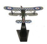 Bristol Bulldog biplane fighter 1:72 model (Amercom SL-7)