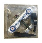 Bristol Bulldog biplane fighter 1:72 model (Amercom SL-7)