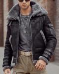 RAF Aviator B3 Bomber Leather Jacket Men's WW2