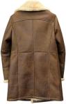 Men's Genuine Sheepskin B3 Bomber Aviator Leather Coat