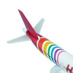 AeroClix Airbus A321 Model Plane with Display Stand
