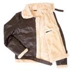 WWII RAF B3 Aviator Bomber Leather Jacket - Men's