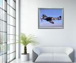 Supermarine MK19 Spitfire Aviation History Wall Decor Print