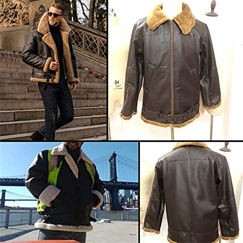 RAF Aviator Bomber Jacket - Authentic Sheepskin Leather