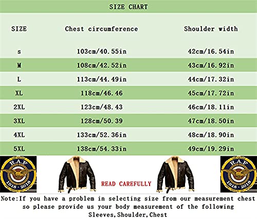 RAF Aviator Bomber Jacket - Authentic Sheepskin Leather