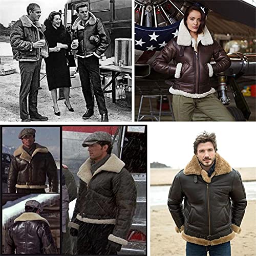 RAF Aviator Bomber Jacket - Authentic Sheepskin Leather