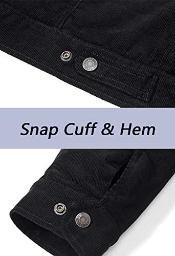 Aviation History Corduroy Jacket with Sherpa Lining