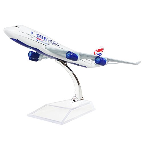 LESES B747 Diecast Airplane - 1:400 Scale