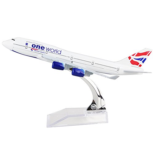 LESES B747 Diecast Airplane - 1:400 Scale