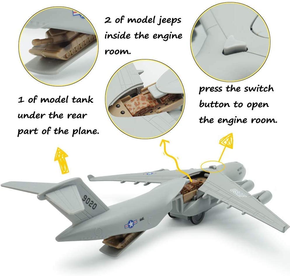 Aviation History: Diecast Airplane Model Kit for Kids