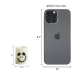 Color-changing Halloween votive candles with remote (6pk)