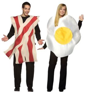 BACON EGG COUPLES COSTUME
