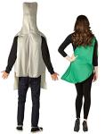 Tequila Bottle & Lime Slice Couples Costume