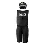 11-pc Dress Up Set for Kids - Pirate, Chef, Construction Worker, Policeman