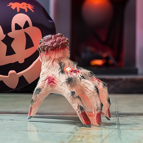 Zombie Crawling Hand Decorations with Scary Sounds