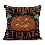 Vintage Halloween Square Cushion Covers Set