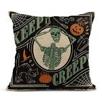 Vintage Halloween Square Cushion Covers Set