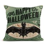 Vintage Halloween Square Cushion Covers Set
