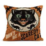 Vintage Halloween Square Cushion Covers Set