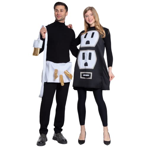Plug and Socket Couples Halloween Costume USB Light