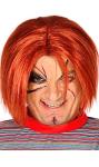 Assassin Doll Chuckie Red Halloween Adult Wig