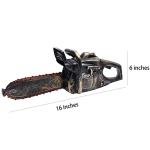 Bloody Chainsaw Prop for Halloween Role Play (16")