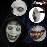 Horror Smiling Demon Face Mask for Halloween Cosplay