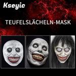Horror Smiling Demon Face Mask for Halloween Cosplay