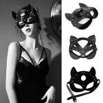 Catwoman Masquerade Mask for Halloween Costume Party Club