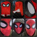 Spider Mask Superhero Lenses Zip Marvel Halloween Carnival
