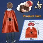Superhero Capes and Mask Costume Set for Kids