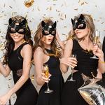 Catwoman Masquerade Mask for Halloween Costume Party Club