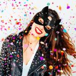 Catwoman Masquerade Mask for Halloween Costume Party Club