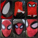 Spider Mask Superhero Lenses Zip Marvel Halloween Carnival