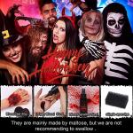 24 color Halloween makeup kit with accessories
