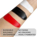 MEICOLY Pro Clown Makeup Kit for Halloween