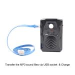 Small Black PIR Infrared Motion Sensor Halloween Sound Box