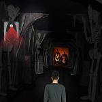 Small Black PIR Infrared Motion Sensor Halloween Sound Box