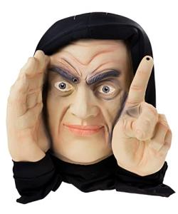 Animated Scary Peeper Window Tapper Halloween Decoration