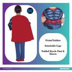 Child Boys Superman Classic Fancy Dress Costume, Age 3-4