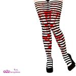 Horror Clown Ladies Fancy Dress Halloween Costume (Size Medium)